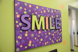 Smile Art Sign | Pediatric Dentist | Belterra Kids Teeth | Dripping Springs, TX
